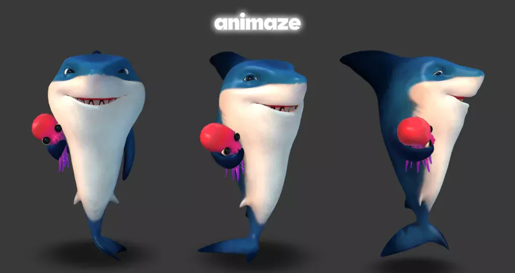 Bruce The Chumpster texture pass