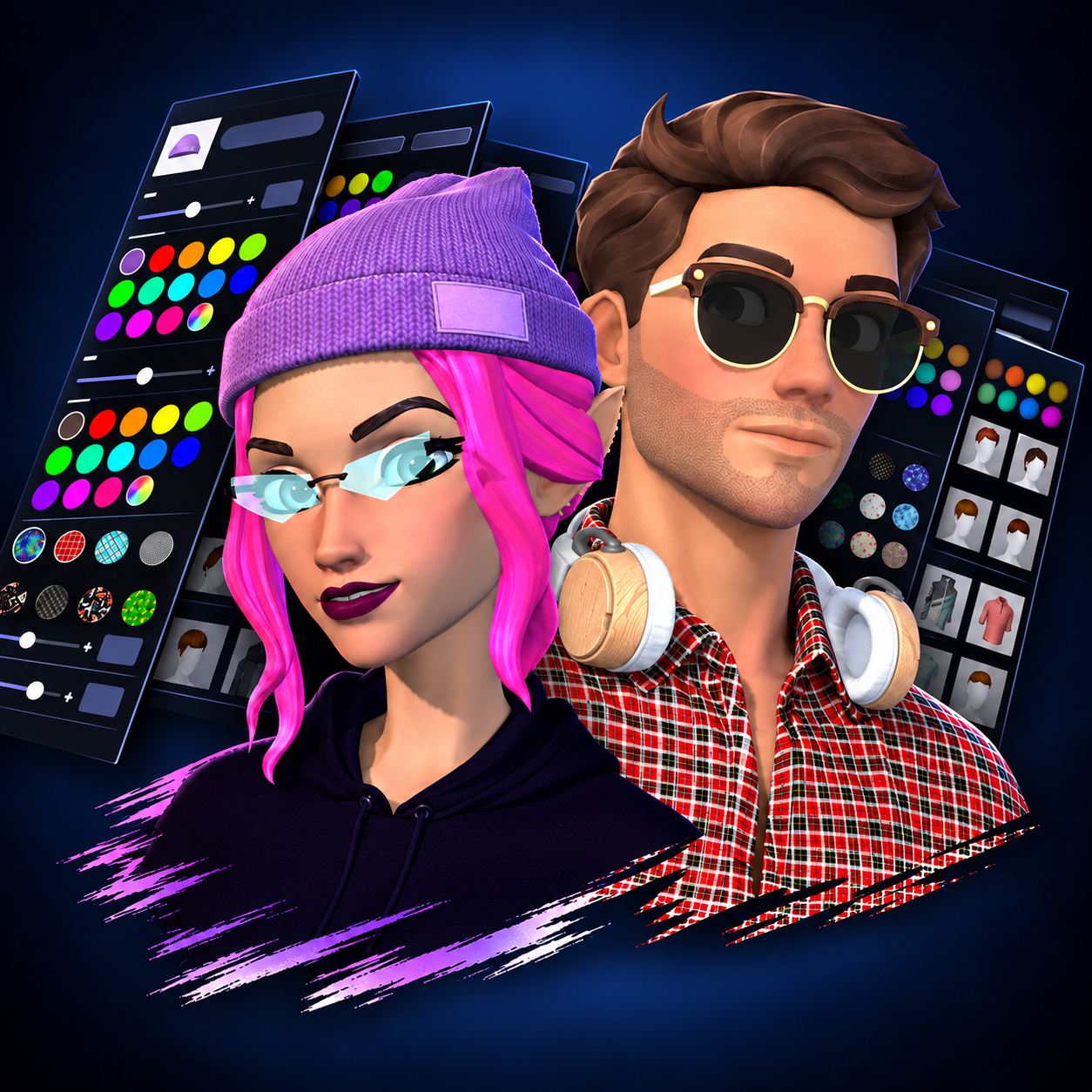 Animaze Character Creator personas portfolio icon